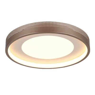 Lampe plafond moderne marronne, Flory, 36W, 3000K LED