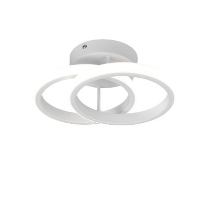 Plafonnier design blanc, Yasser, 7W, 4000K LED