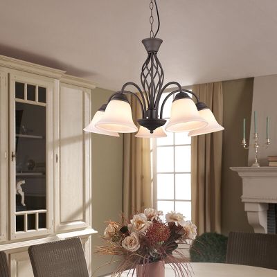 Lustre classique couleur rouille, Detroit