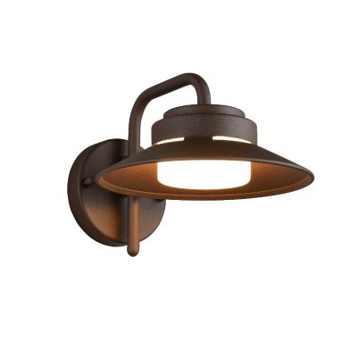 Luminaire extérieur moderne couleur rouille, Perihan, IP44