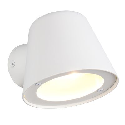 Luminaire extérieur moderne blanc, Noufissa, IP44