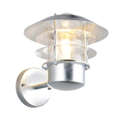 Luminaire extérieur moderne zinc, Peternella, IP44