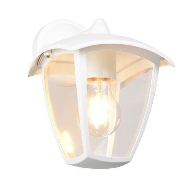 Luminaire extérieur moderne blanc, Samatar, IP44