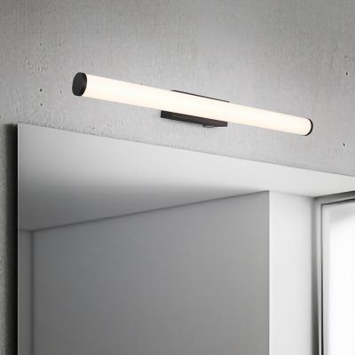 Applique salle de bain moderne noire, Staby, 6,5W, 3000K LED, IP44