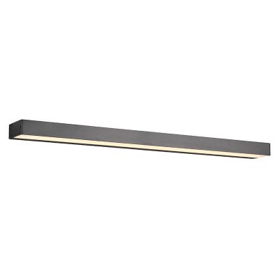 Applique salle de bain moderne noire, Basma, 13W, 3000K LED, IP44