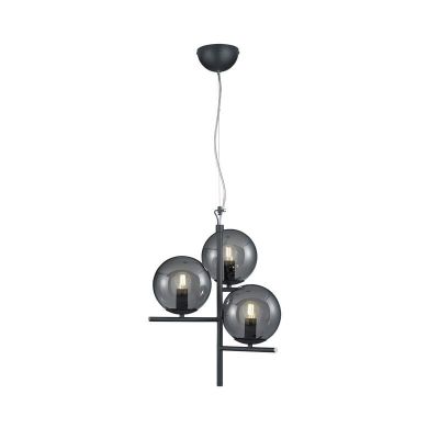 Suspension moderne anthracite, Silkis