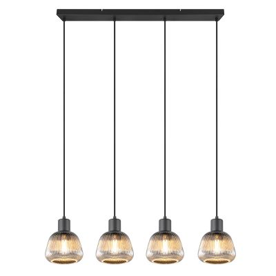 Suspension moderne noire, Meriem