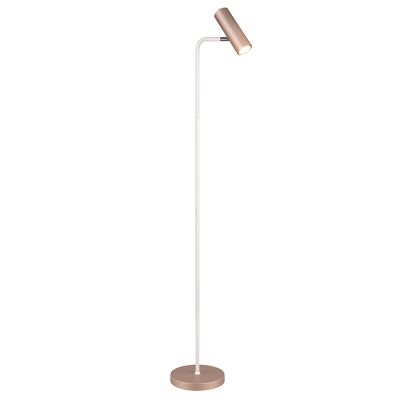 Lampadaire moderne marron, Kaso, avec interrupteur