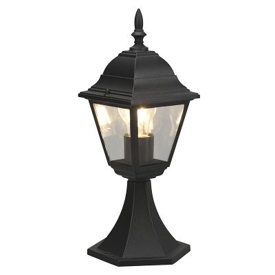 Luminaire extérieur classique noir, Lavina, IP44