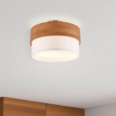 Lampe plafond moderne blanche, Sylvia
