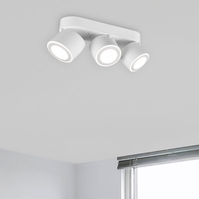 Lampe plafond moderne blanche, Jorno, 3,5W, 3000K LED
