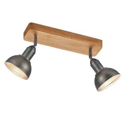 Spot plafond vintage nickel, Amarey