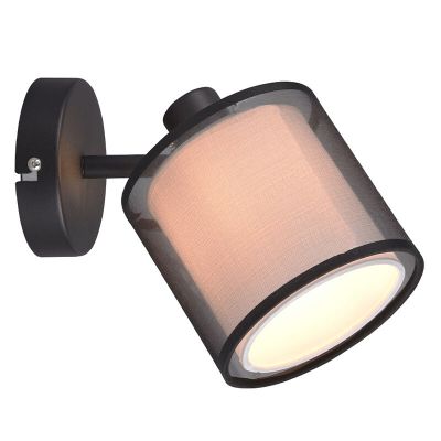 Spot mural moderne anthracite, Mirle