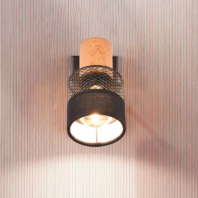 Spot mural rétro noir, Solmaz