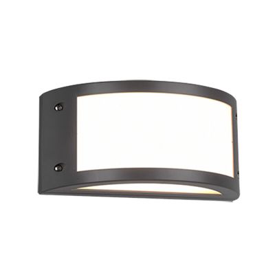 Luminaire extérieur moderne anthracite, Ivo, 12W, 3000K LED, IP54