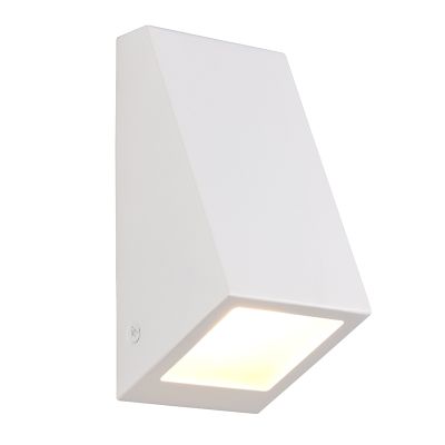 Luminaire extérieur moderne blanc, Orkun, IP44
