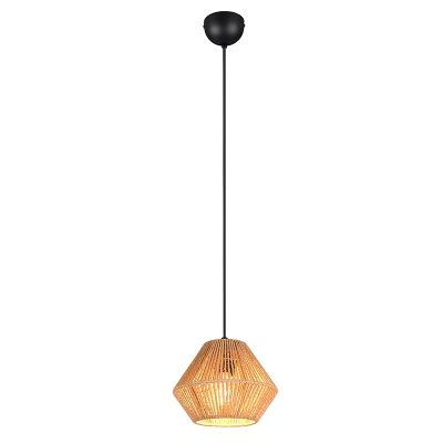 Suspension en papier noire, Isaiah