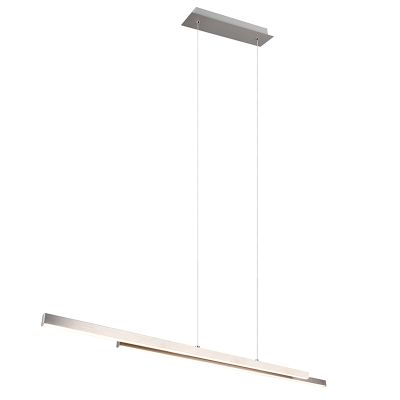 Suspension moderne nickel, Sangeeta, 22W, 3000K LED