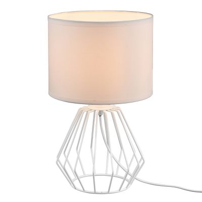 Lampe de table blanche moderne, Kjell