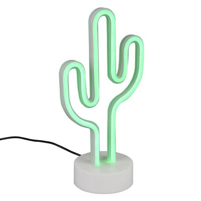 Lampe de table pour enfants en plastique verte, Setian, 1W, 3000K LED