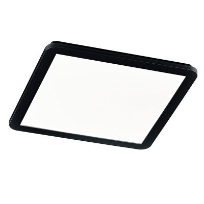 Plafonnier salle de bain moderne blanc, Gistrup, 24W, 3000K LED, IP44