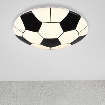 Plafonnier pour enfants moderne blanc, Fabiola, 12W, 3000K LED