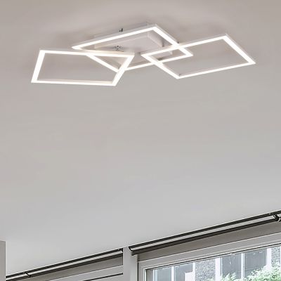 Lampe plafond moderne blanche, Margaux, 31W, 4000K LED