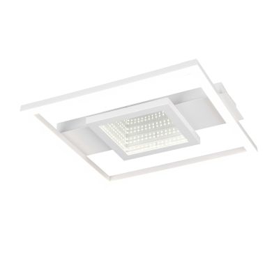 Plafonnier moderne blanc, Sandhia, 16W, 4000K LED