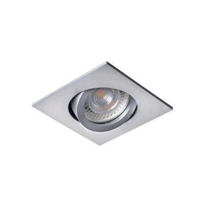 Spot encastré gris en aluminium, Evit