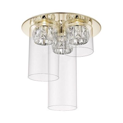 Lampe plafond dorée design, Maxwell, 5W, 3000K LED