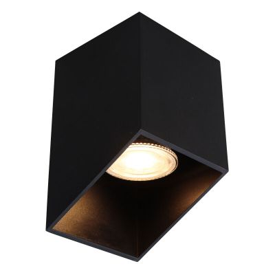 Spot en saillie noir moderne, Neva