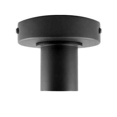 Pavillon cache fil noir en aluminium, Rika