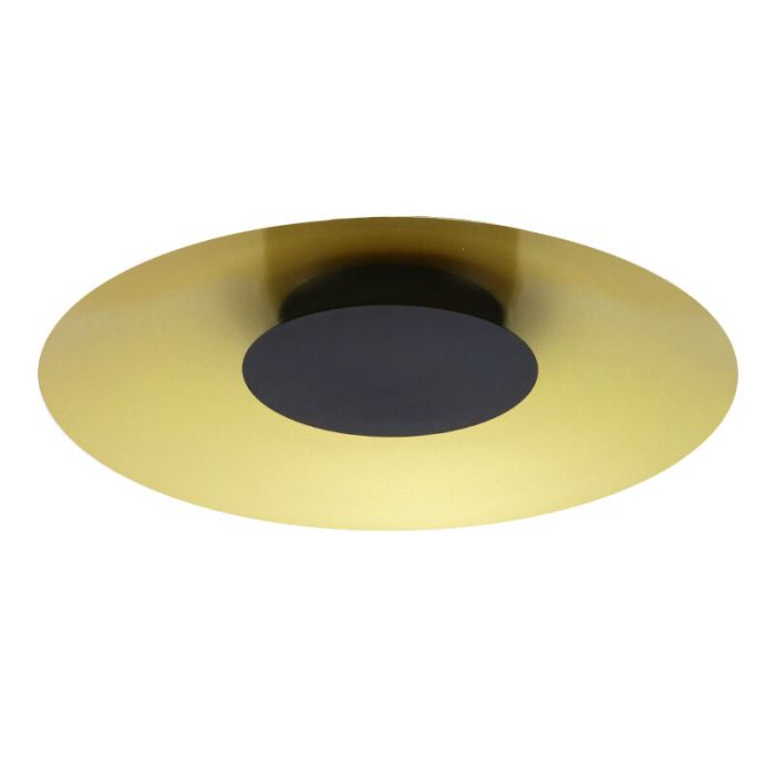 Lampe plafond dorée moderne, Denyse, 15W, 3000K LED