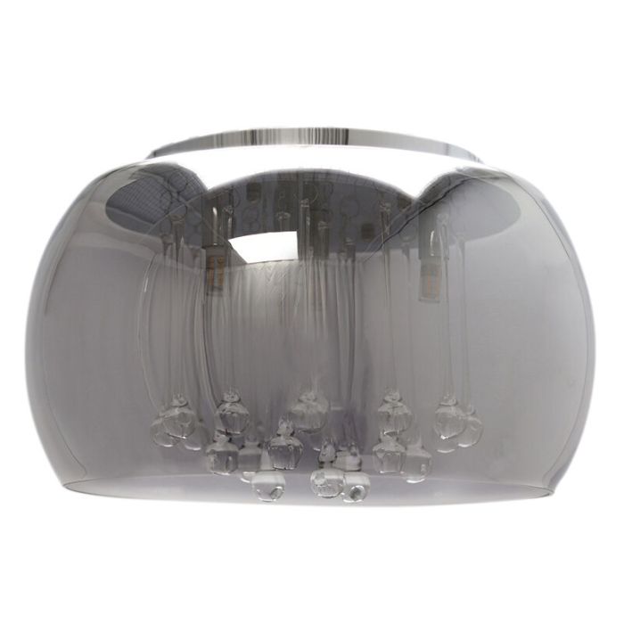 Plafonnier gris design, Lorenzo