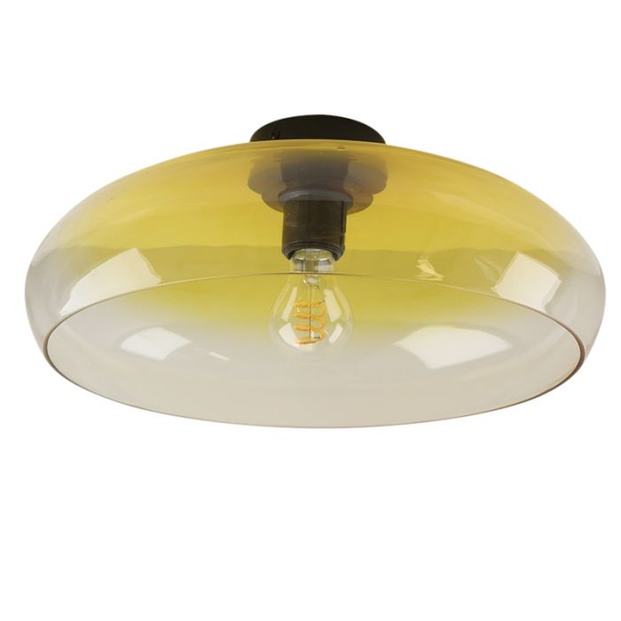 Lampe plafond ambre moderne, Arif