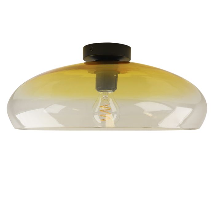 Lampe plafond ambre moderne, Arif