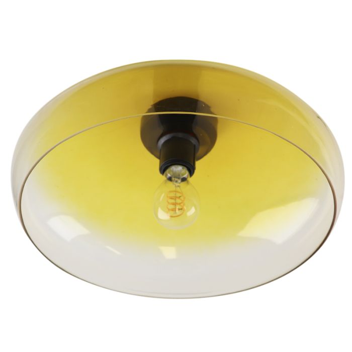 Lampe plafond ambre moderne, Arif