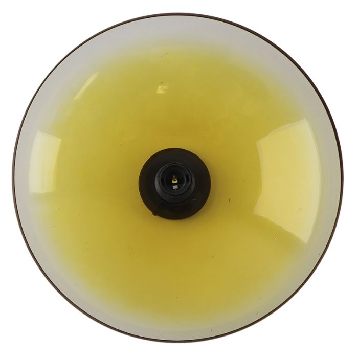 Lampe plafond ambre moderne, Arif