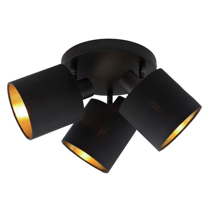 Spot plafond moderne noir, Koge