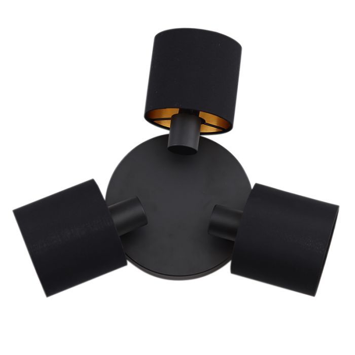 Spot plafond moderne noir, Koge