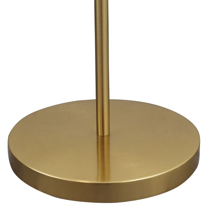 Lampadaire laiton moderne, Carlos, avec interrupteur