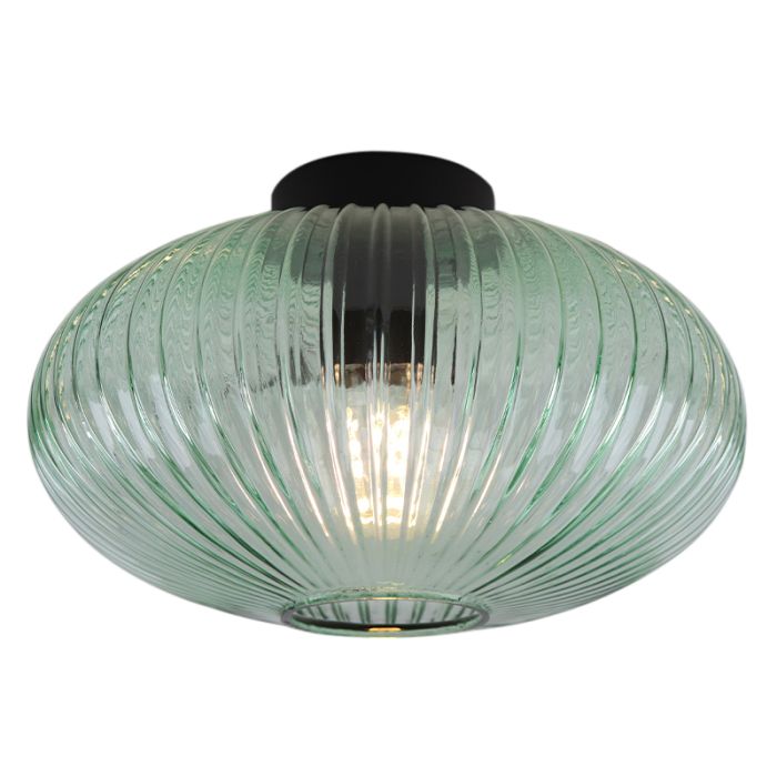 Lampe plafond verte design, Charlois