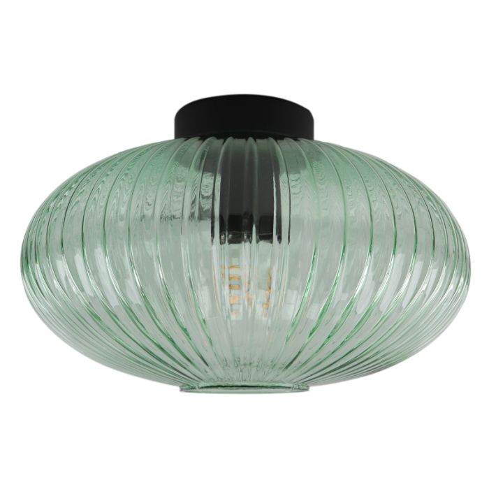 Lampe plafond verte design, Charlois