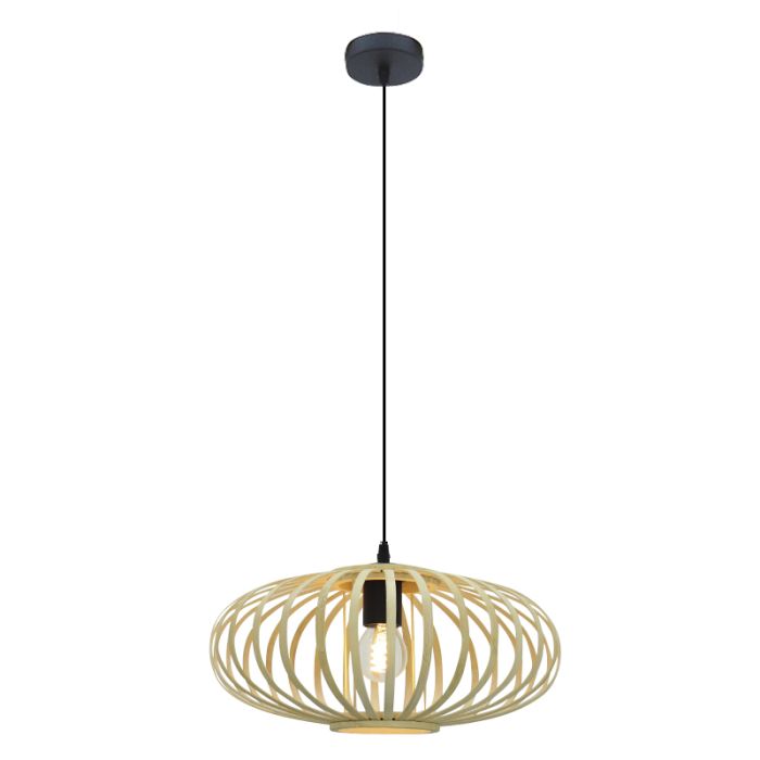 Suspension en bambou marronne, Lieve