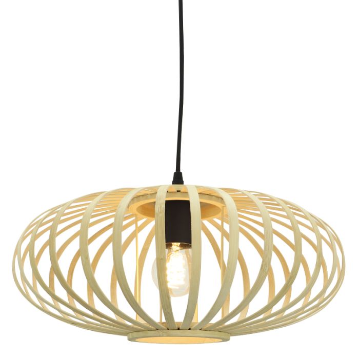 Suspension en bambou marronne, Lieve