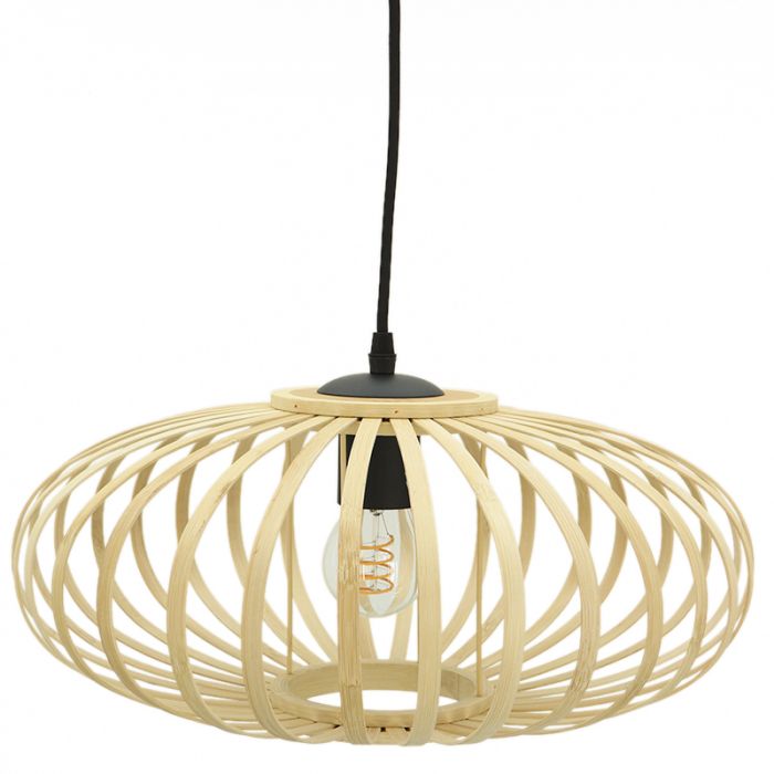 Suspension en bambou marronne, Lieve