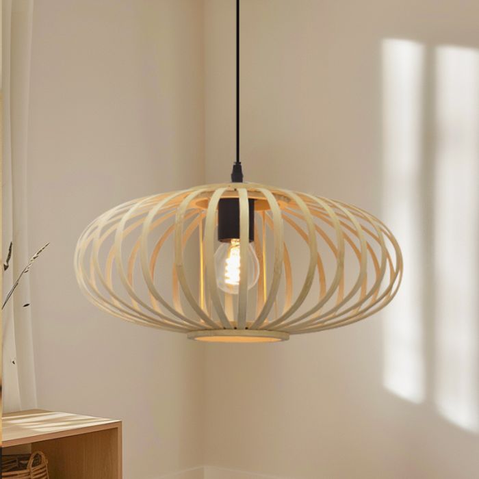 Suspension en bambou marronne, Lieve
