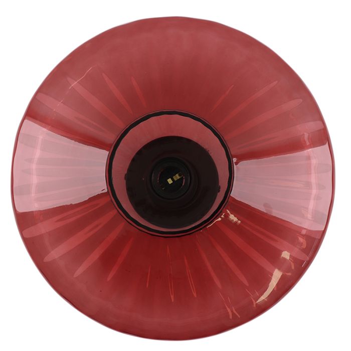 Plafonnier rouge design, Sevda