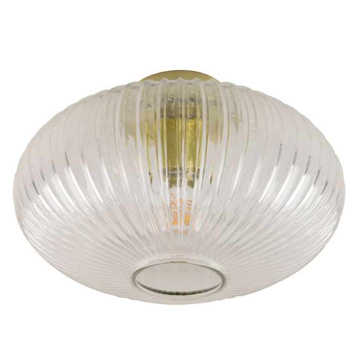 Plafonnier transparent design, Charlois