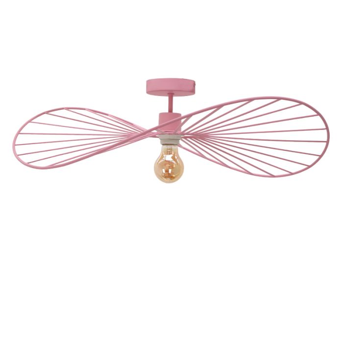 Plafonnier rose moderne, Jolinda